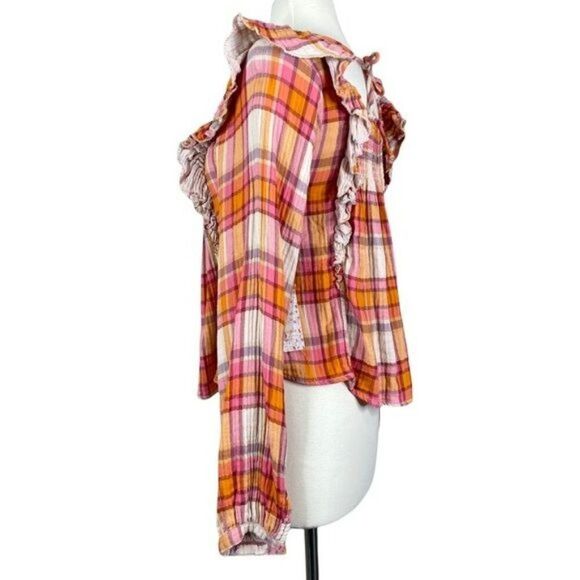 Free People Long Sleeve Top Tea Combo Size Extra Small NWT - Picture 4 of 10